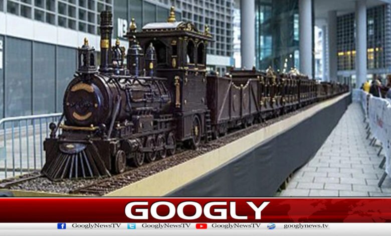 World record set for making a train out of chocolate in Malta