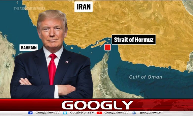 President Trump welcomes Iran's announcement to open the Strait of Hormuz