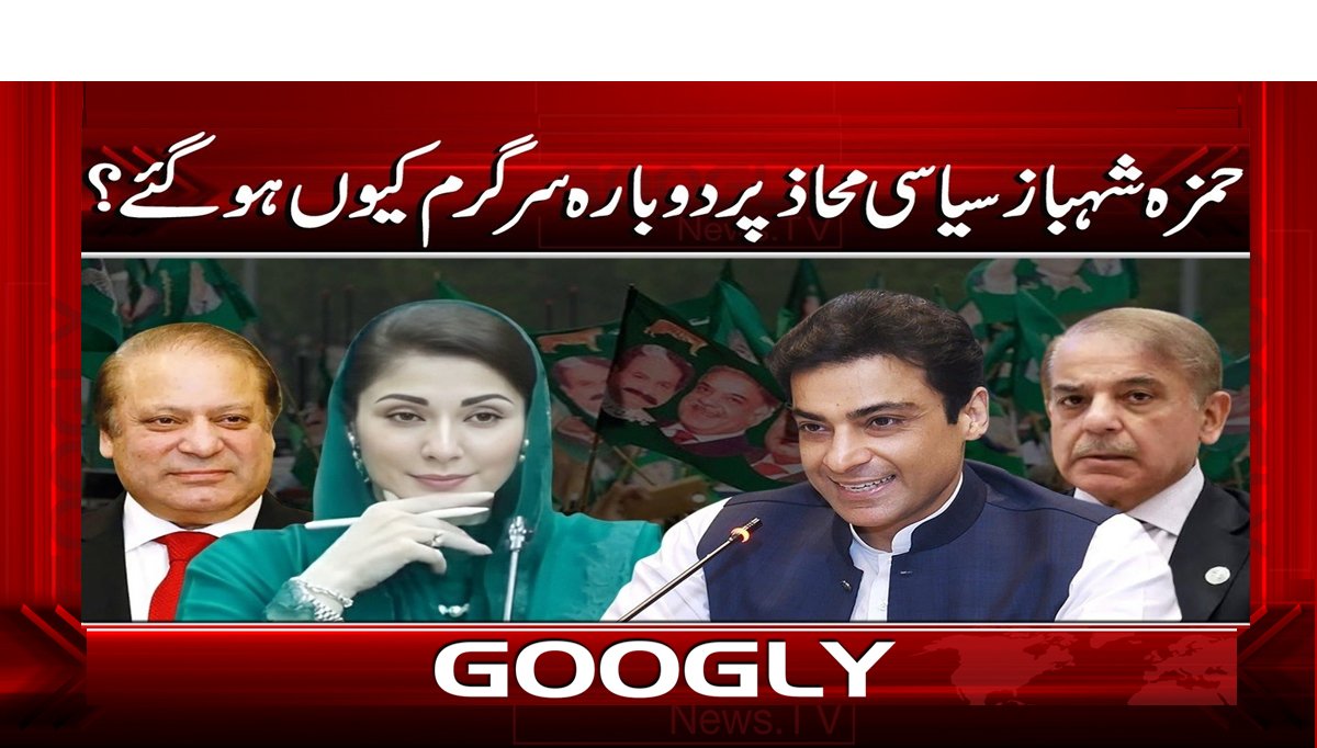 حمزہ شہباز سیاسی محاذ پر دوبارہ سرگرم کیوں ہوگئے؟