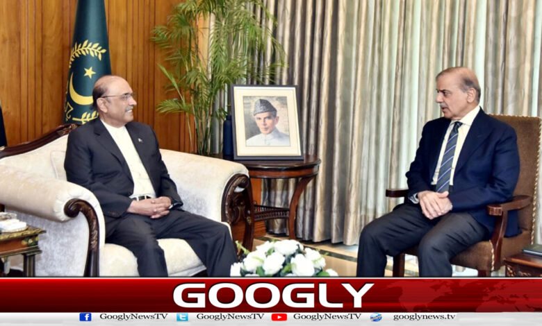 وزیراعظم کی صدر مملکت سے ملاقات، امریکا ایران مذاکرات پر اعتماد میں لیا 1 Prime Minister meets President, takes US into confidence on Iran talks