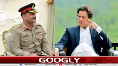 If Imran gets a chance today, he should sit on the lap of the Field Marshal.