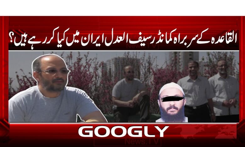 القاعدہ کے سربراہ کمانڈر سیف العدل ایران میں کیا کر رہے ہیں؟ 1 7 سربراہ کمانڈر .22454564564 1 1