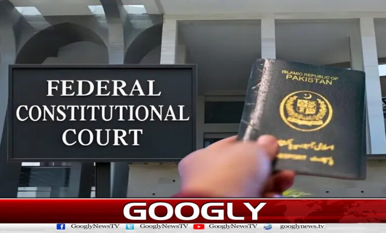 Federal Constitutional Court: Invalid provisions of Passport and Immigration Rules restored