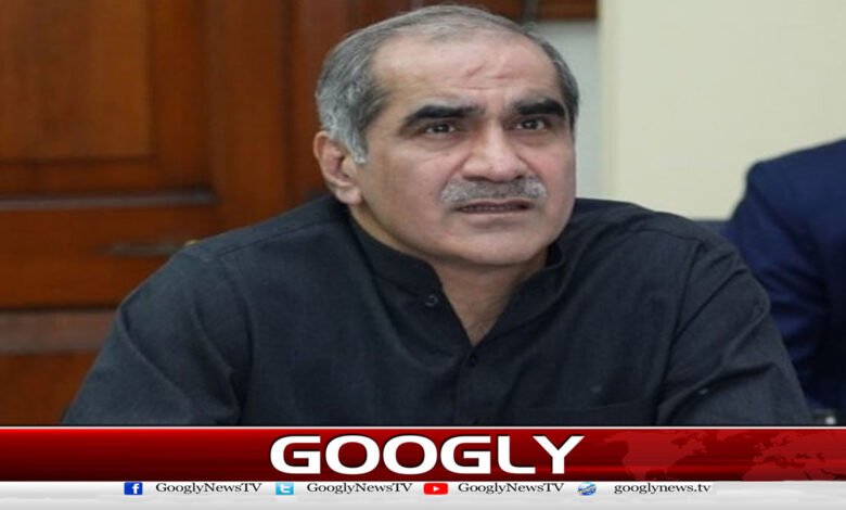 hard work of political and military leadership in the ceasefire is commendable: Saad Rafique