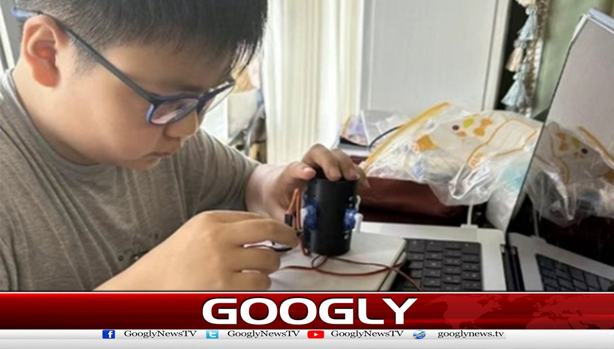 14سالہ طالب علم نے طیارے کاانجن بناکرریکارڈ قائم کردیا