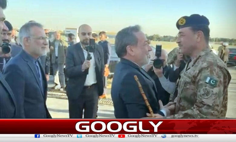 Field Marshal Asim Munir arrives in Iran for talks with high-level delegation