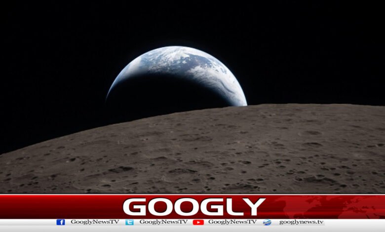 Images of Earth rising or setting from behind the moon have emerged.