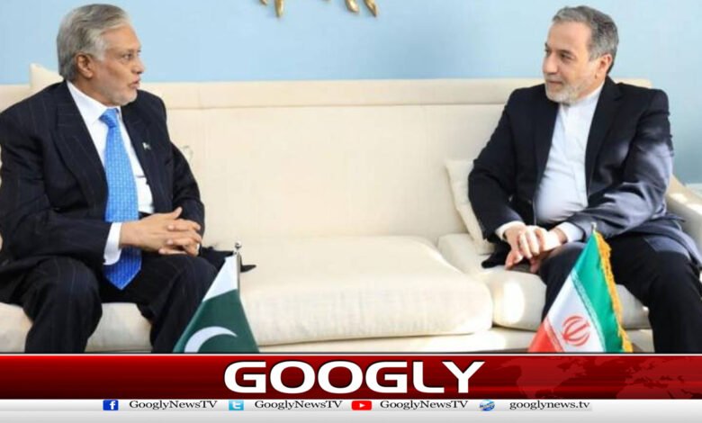 Ishaq Dar and Iranian Foreign Minister hold talks, discuss mutual issues