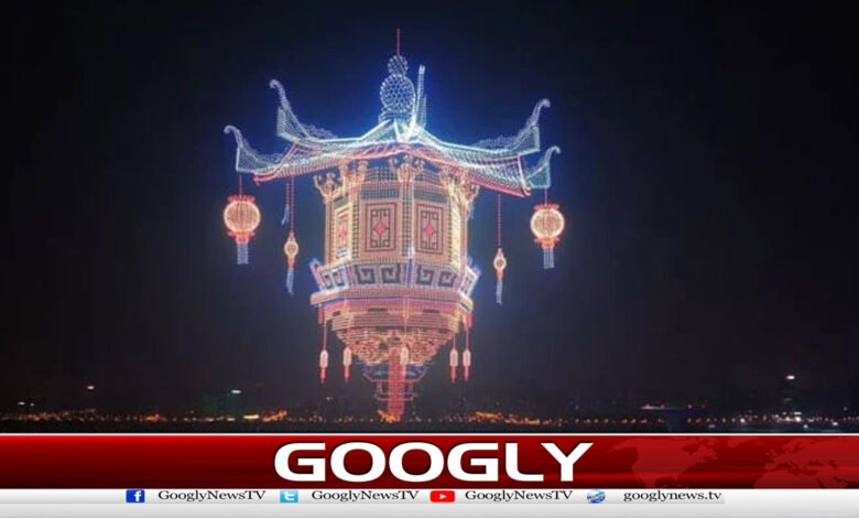 China sets record for flying more than 22,000 drones simultaneously