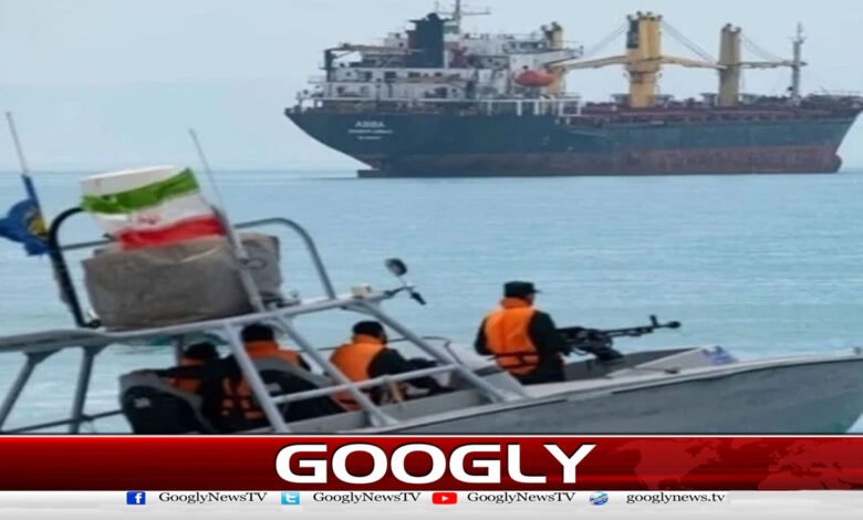 Iran releases video of seizing two ships in the Strait of Hormuz