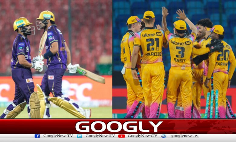 پی ایس ایل،پشاورزلمی نے کوئٹہ گلیڈی ایٹرز کوشکست دیدی 1 PSL, Peshawar Zalmi defeats Quetta Gladiators