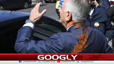 Red liquid thrown at Iran's former crown prince Reza Pahlavi in ​​Germany