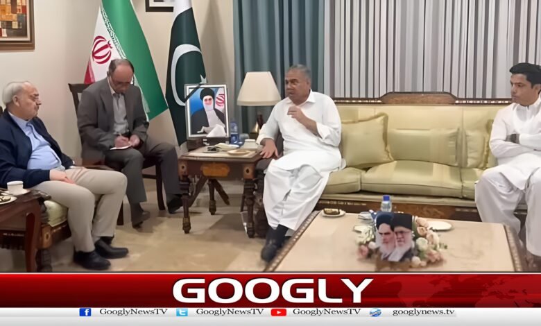Mohsin Naqvi meets Iranian ambassador, discusses negotiation process