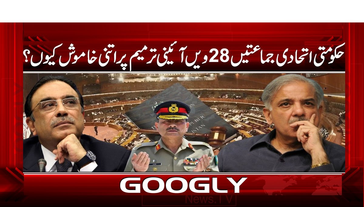 حکومتی اتحادی جماعتیں 28ویں آئینی ترمیم پر اتنی خاموش کیوں؟