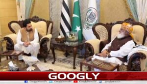 مولانا فضل الرحمان سے وزیراعلیٰ سہیل آفریدی کی ملاقات، صوبے کی امن و امان پر گفتگو