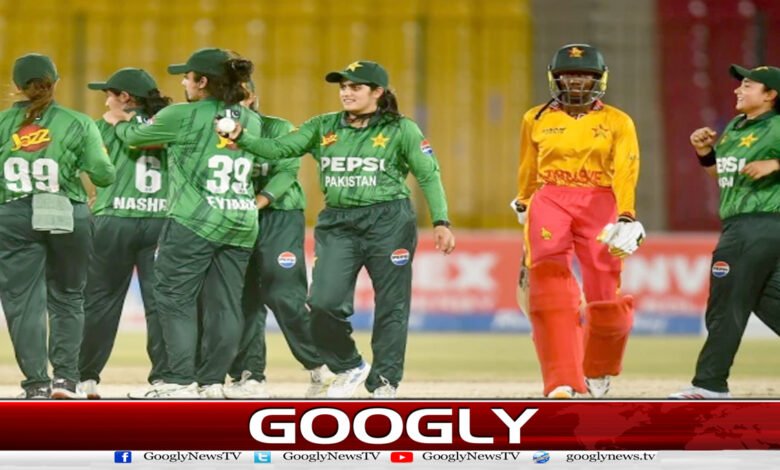 Women's T20 series: Pakistan wins toss, opts to bat against Zimbabwe