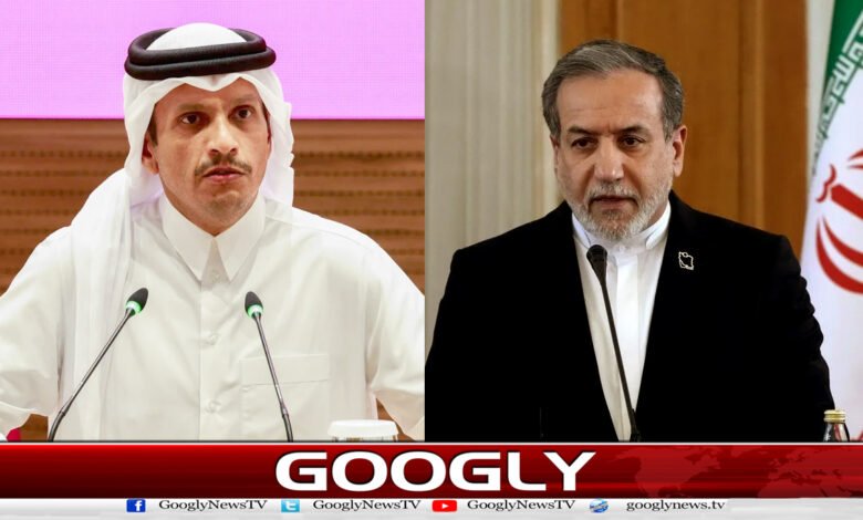 Qatari Prime Minister holds telephone conversation with Iranian Foreign Minister