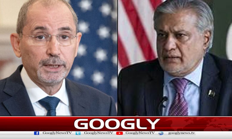 Ishaq Dar, Jordanian counterpart hold talks, discuss regional situation