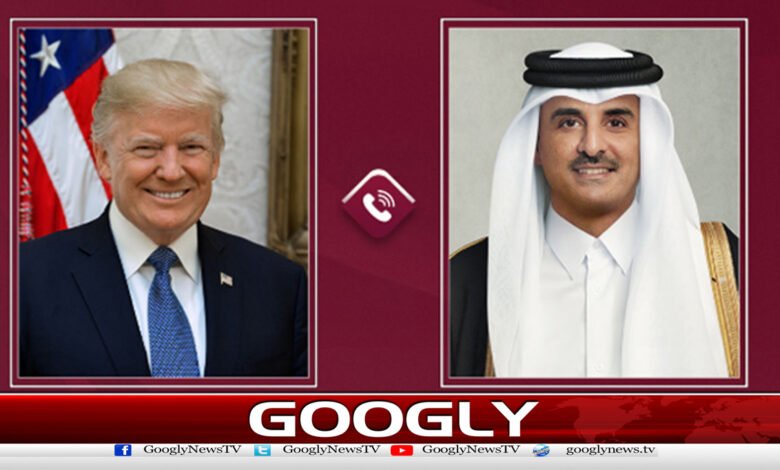 Qatari Emir calls Trump, discusses tensions in Middle East