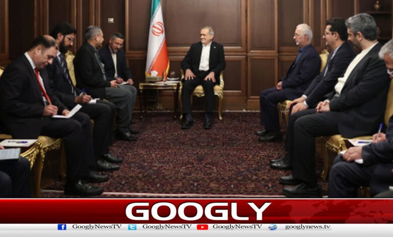 Mohsin Naqvi meets separately with Iranian President and Speaker in Tehran