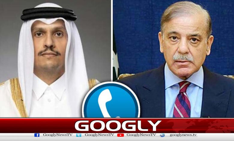 Shahbaz Sharif holds telephonic conversation with Qatari counterpart, discusses regional situation
