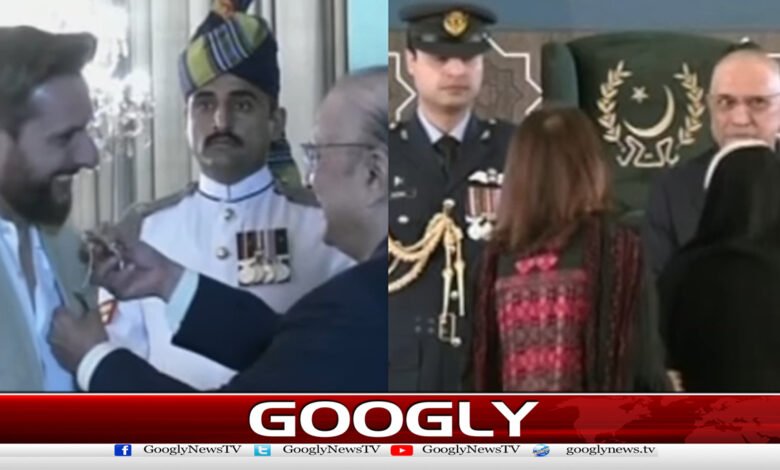 President: Honors distributed for outstanding services in various fields