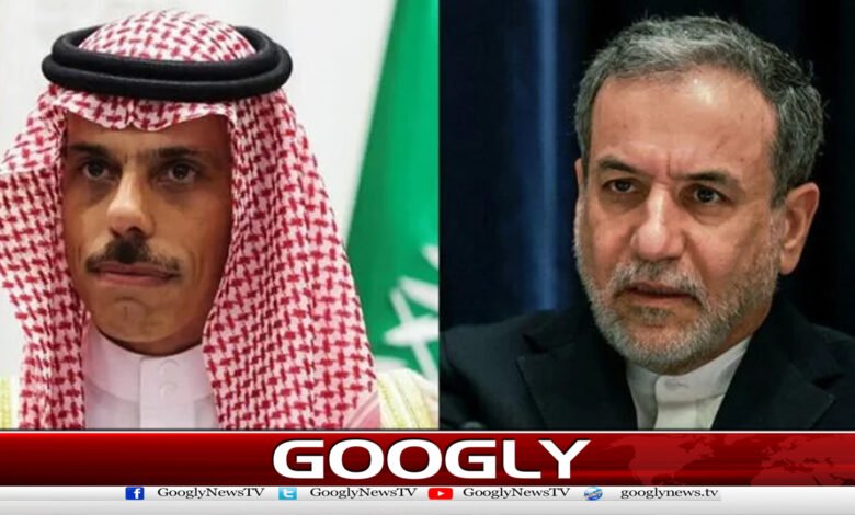 سعودی اور ایرانی وزرائے خارجہ کارابطہ،مشرق وسطیٰ کی صورتحال پر تبادلہ خیال 1 Saudi, Iranian foreign ministers meet, discuss Middle East situation