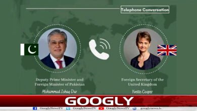 Contact of British Foreign Minister to Ishaq Dar