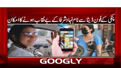 پنکی کے فون ڈیٹا سے نام نہاد شرفا کے بے نقاب ہونے کا امکان 5 Pinky's phone data is likely to expose so-called nobles