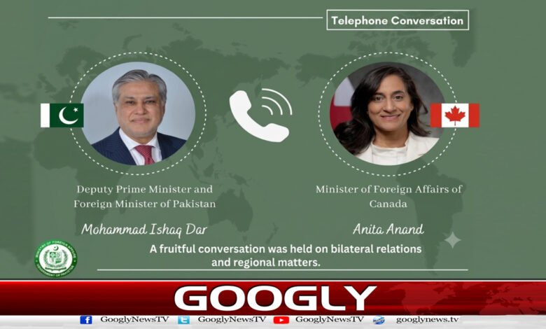 Iran-US Memorandum of Understanding: Canada's Acknowledgment of Pakistan's Role