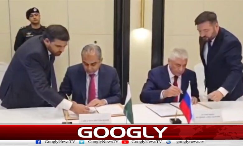 Pakistan and Russia sign agreements to combat illegal immigration and drug trafficking