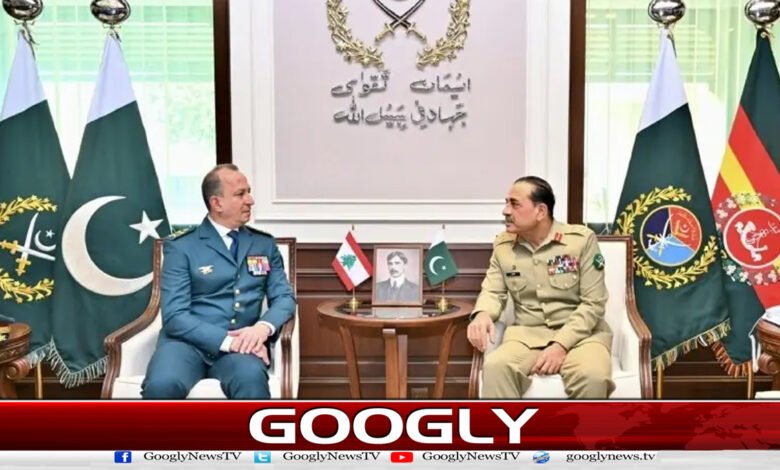 Lebanese Army Chief meets Field Marshal, agrees to strengthen defense cooperation