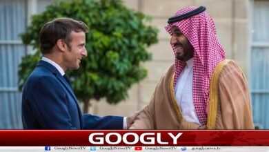 Saudi Crown Prince and French President hold telephone conversation; discuss Middle East situation.
