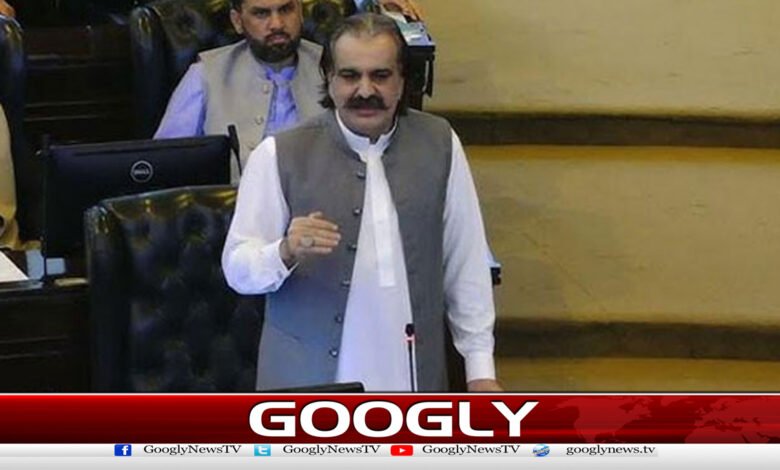 Debate on budget: Ali Amin Gandapur made his own government an object of criticism