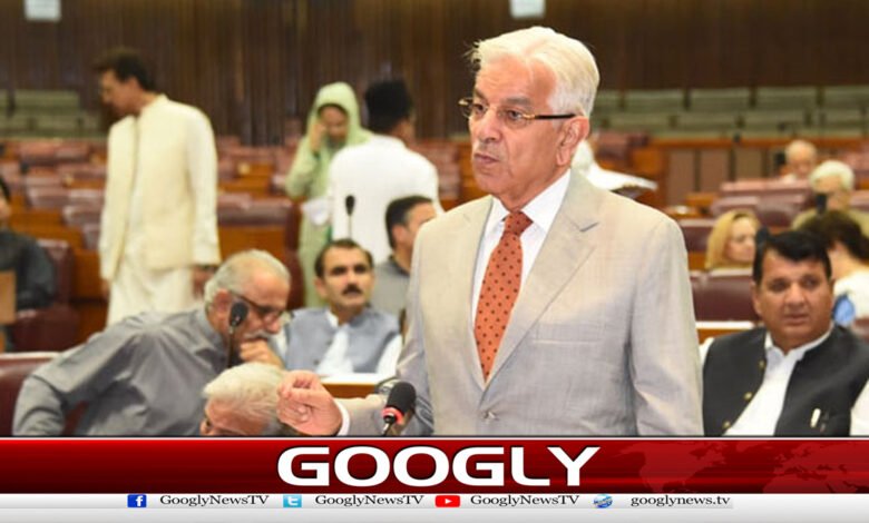 Khawaja Asif advises PTI to correct its behavior in the House