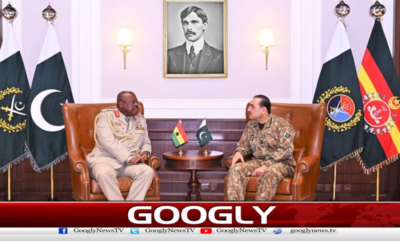 Chief of Defense Staff of Ghana meeting with Field Marshal