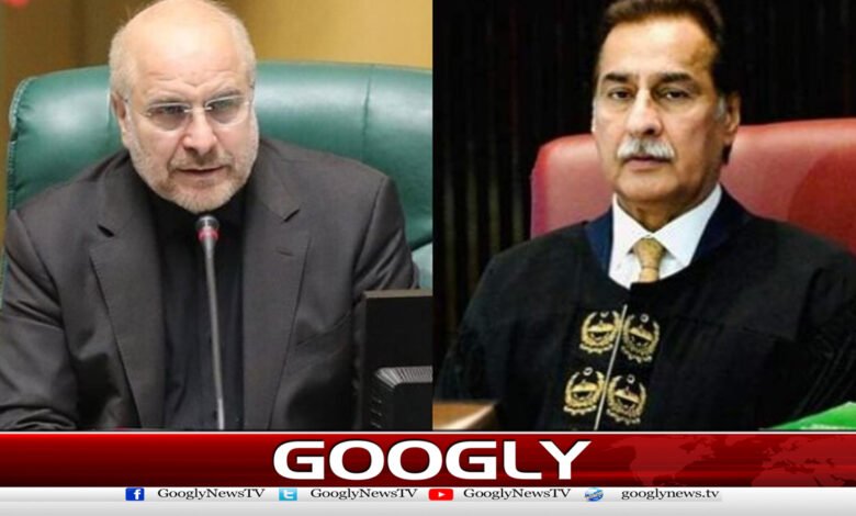 Invitation to Sardar Ayaz Sadiq to participate in the condolence ceremony of Shaheed Ali Khamenei