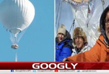 American team crosses the Atlantic Ocean in a gas balloon