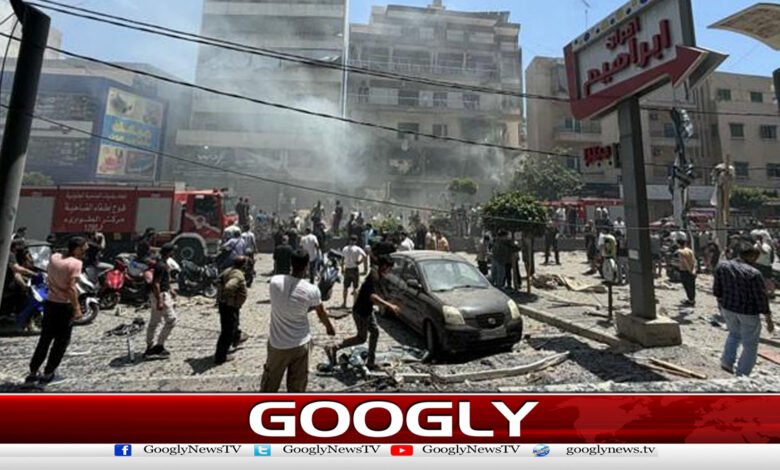 امن معاہدہ سبوتاژ کرنےکیلئےاسرائیل نے بیروت پرحملہ کردیا،ایران کابدلہ لینےکااعلان 1 Israel attacks Beirut to sabotage peace deal, Iran vows revenge