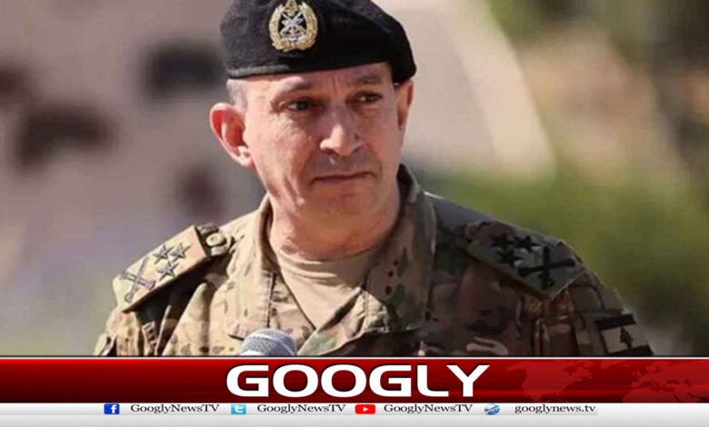 Lebanese Army Chief leaves for Pakistan on official visit