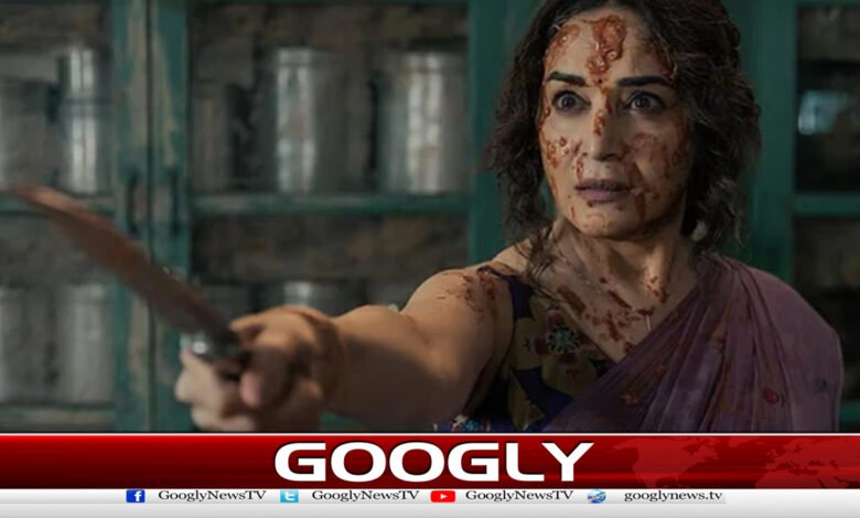 Madhuri Dixit's new film has created a stir.