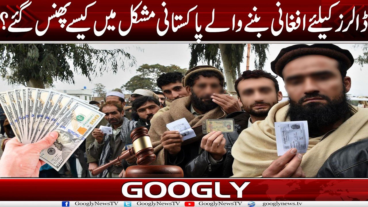 ڈالرز کیلئے افغانی بننے والے پاکستانی مشکل میں کیسے پھنس گئے؟