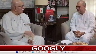 Meeting of Mahmoud Chakzai and Hafiz Naeemur Rehman, discussion on the situation of Azad Kashmir