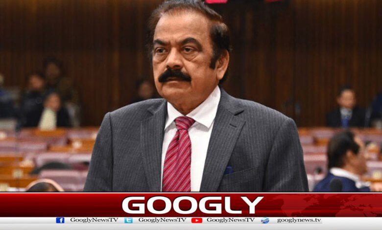 Listen up, miscreants! Pakistan will protect Azad Kashmir at all costs, says Rana Sanaullah