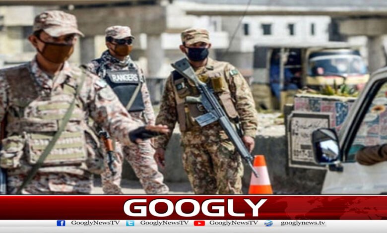 Karachi, attack on Rangers installations, 5 terrorists killed, retaliatory action ongoing