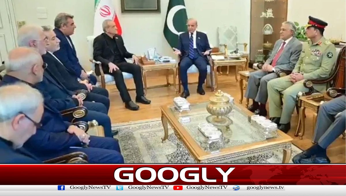 دورہ پاکستان کی پیشکش قبول کرنے پر ایرانی صدر کا شکر گزار ہوں، وزیراعظم