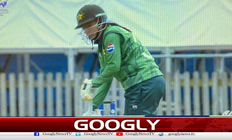 ٹی20ویمن ورلڈکپ وارم اپ میچ:سری لنکاکی پاکستان کیخلاف بیٹنگ جاری 1 Pakistan continues to bat against Sri Lanka in the T20 Women's World Cup warm-up match