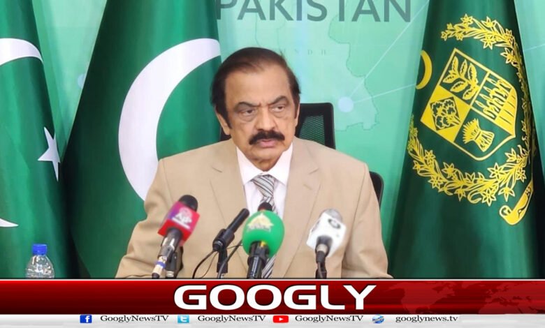 Public support for the banned Action Committee in Azad Kashmir is waning: Rana Sanaullah.