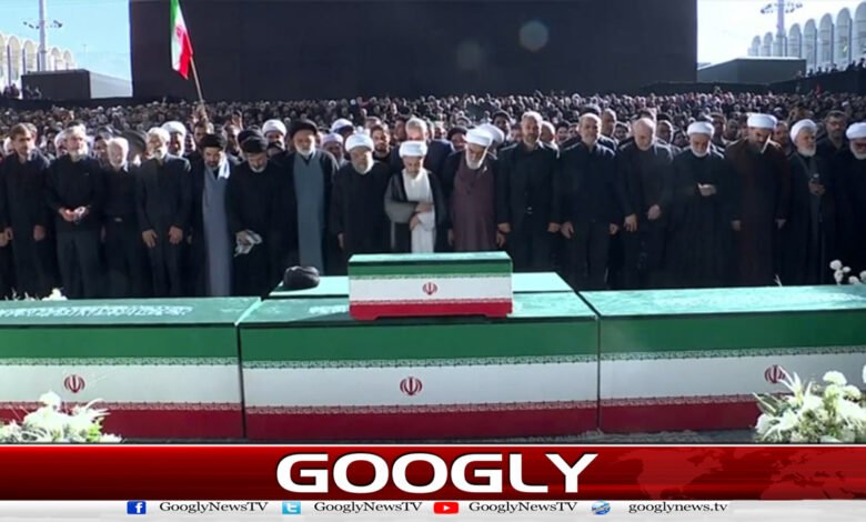 The funeral prayer for the martyred Iranian Supreme Leader Ayatollah Ali Khamenei has been offered.
