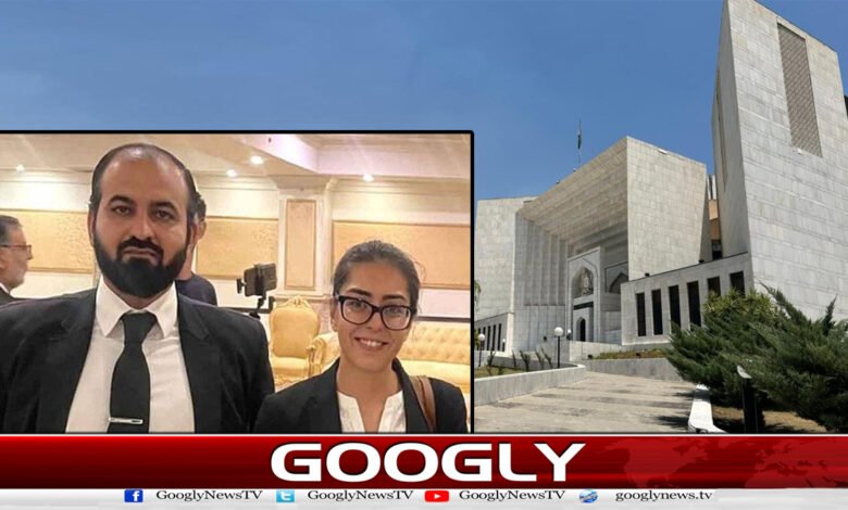 سپریم کورٹ : ایمان مزاری اور ہادی چٹھہ کی سزا معطلی کی درخواست سماعت کےلیے مقرر 1 Supreme Court: Petitions for the suspension of sentences of Imaan Mazari and Hadi Chattha fixed for hearing.